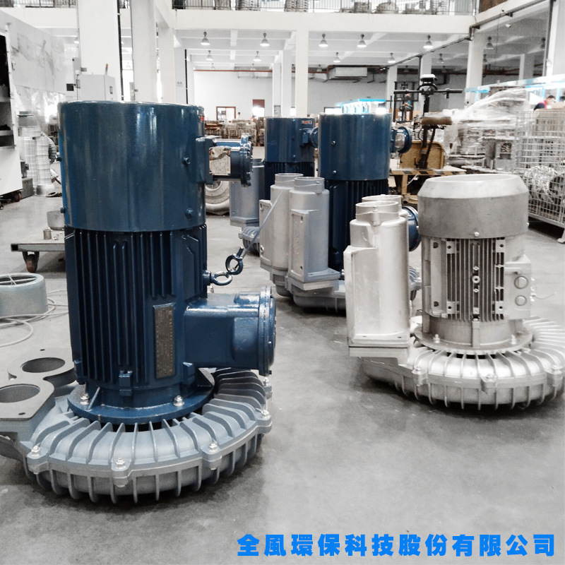 25KW防爆鼓风机 防爆风机 吹吸两用RB环形防爆循环风机