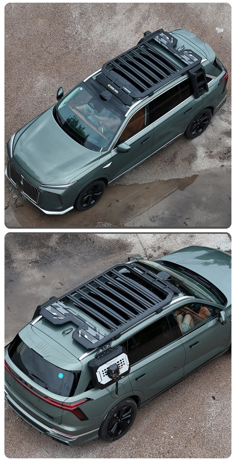 Suitable for Weyland Blue Mountain Outdoor Camping Car Roof Expansion Explorer Roof Rack Canopy Side Tent Ladder