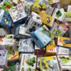 Hundreds of small building blocks are not repeated