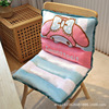 Cartoon pillow, winter detachable highchair for sleep