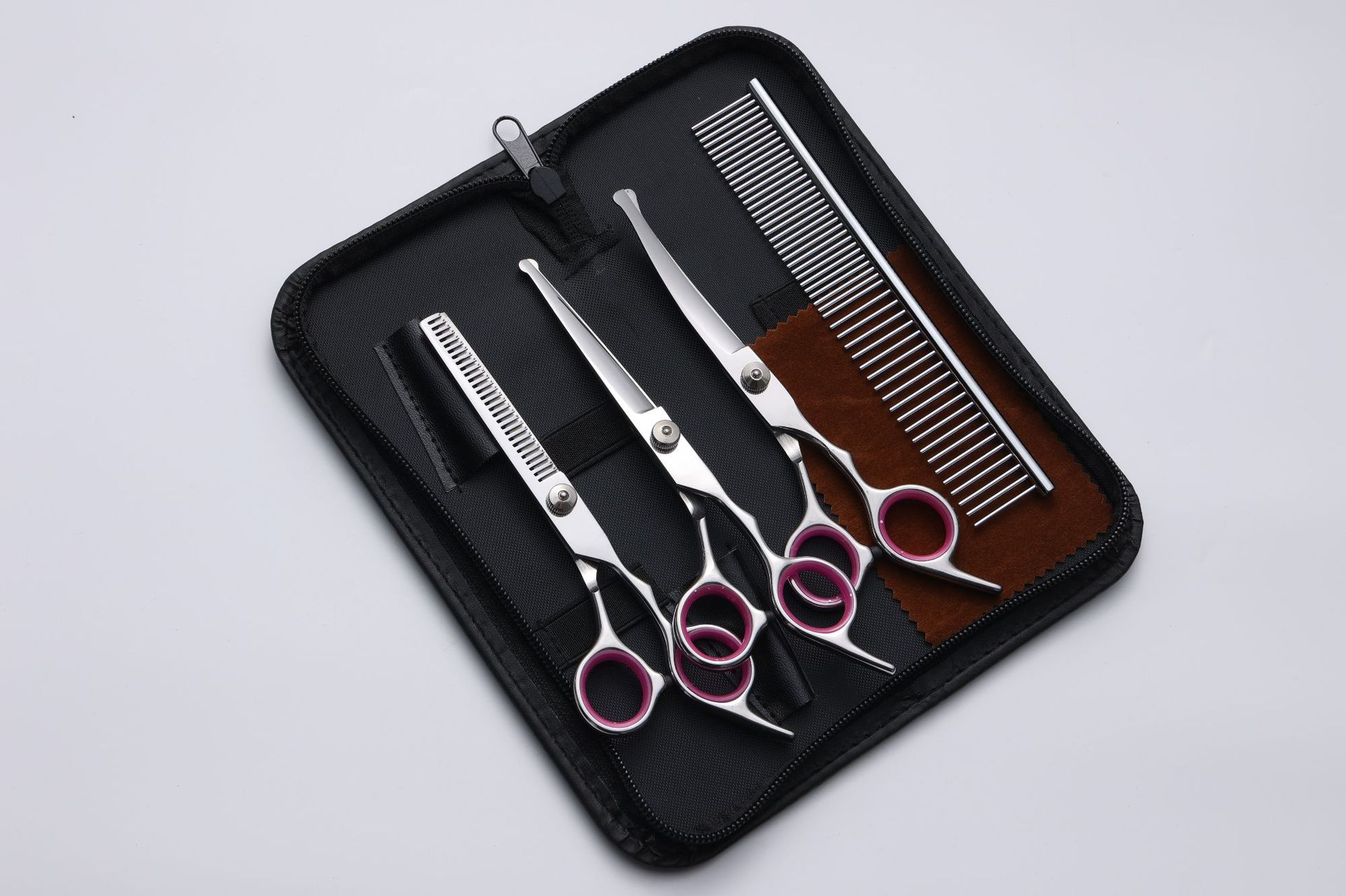 Y4 화이트 모자 핑크 링 위로 굽은 6종 세트 부티크 스타일