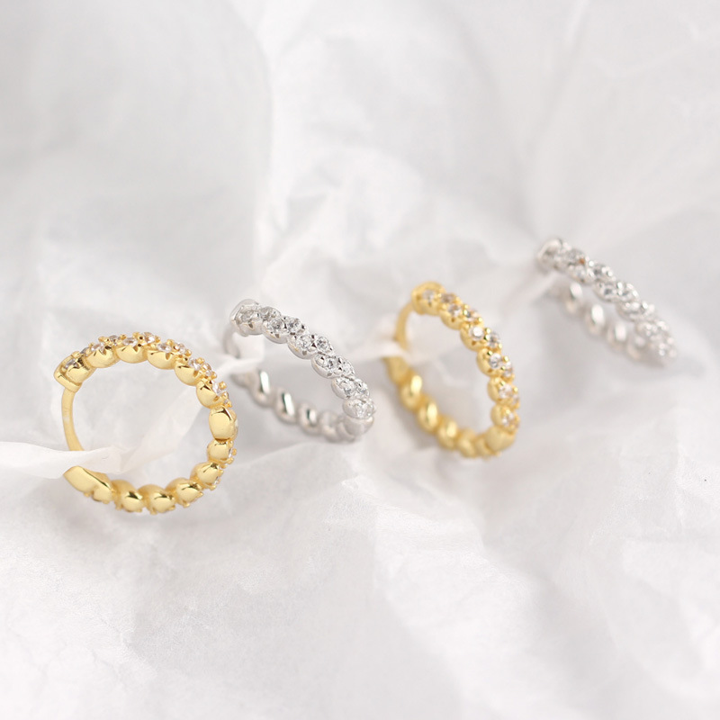 geometric twist winding diamond temperament wild ear buckle trendy earringspicture4