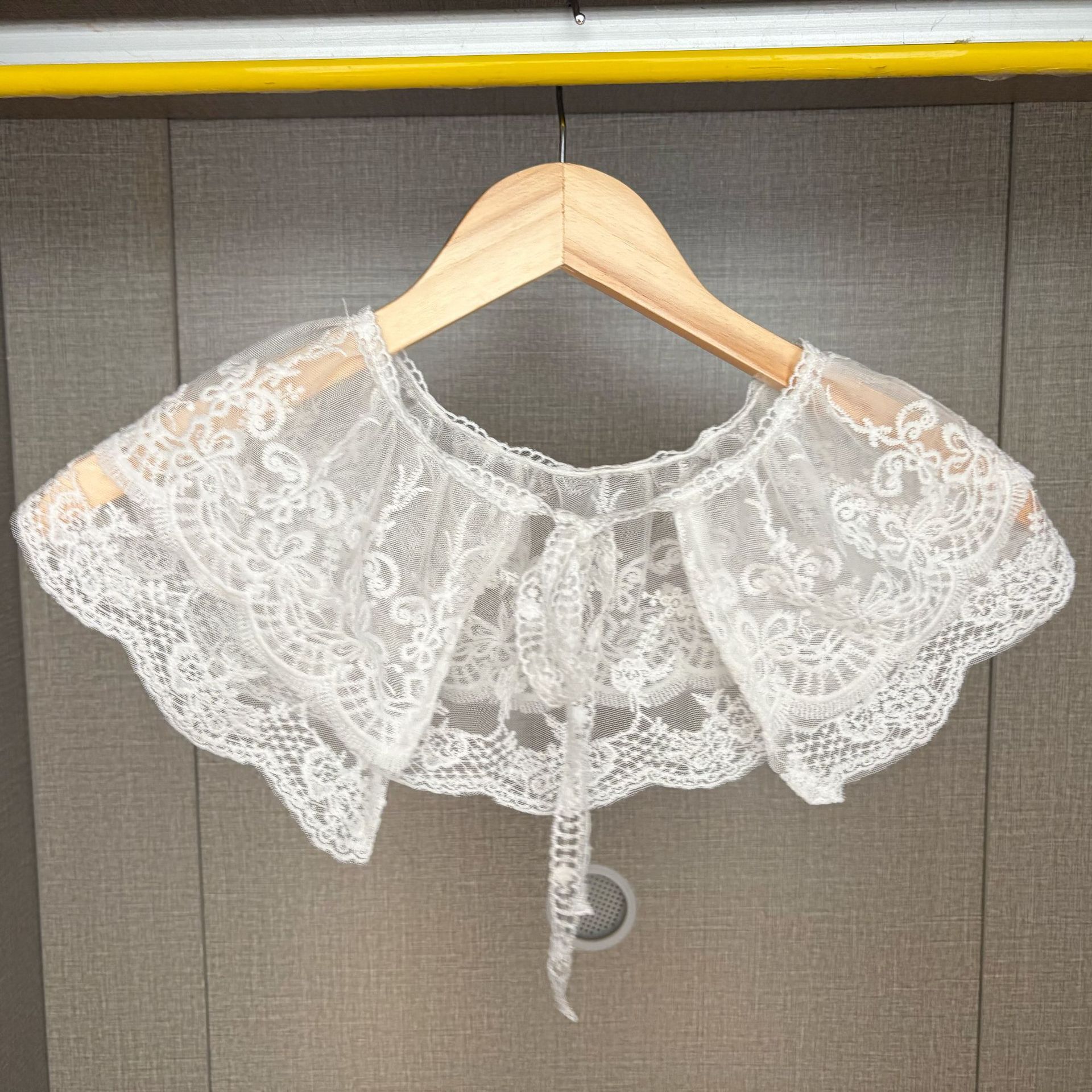Lace Trim, Lace Collar, Lace Shirt, Waist Skirt, Decorative Shawl, Cloud Shoulder Cape, Skirt Tie, Lace-Up Cord
