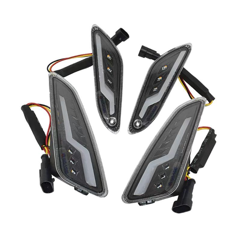 Motorcycle modification turn signal rear tail light warning light suitable for Vespa Sprint 50 150 daytime running light
