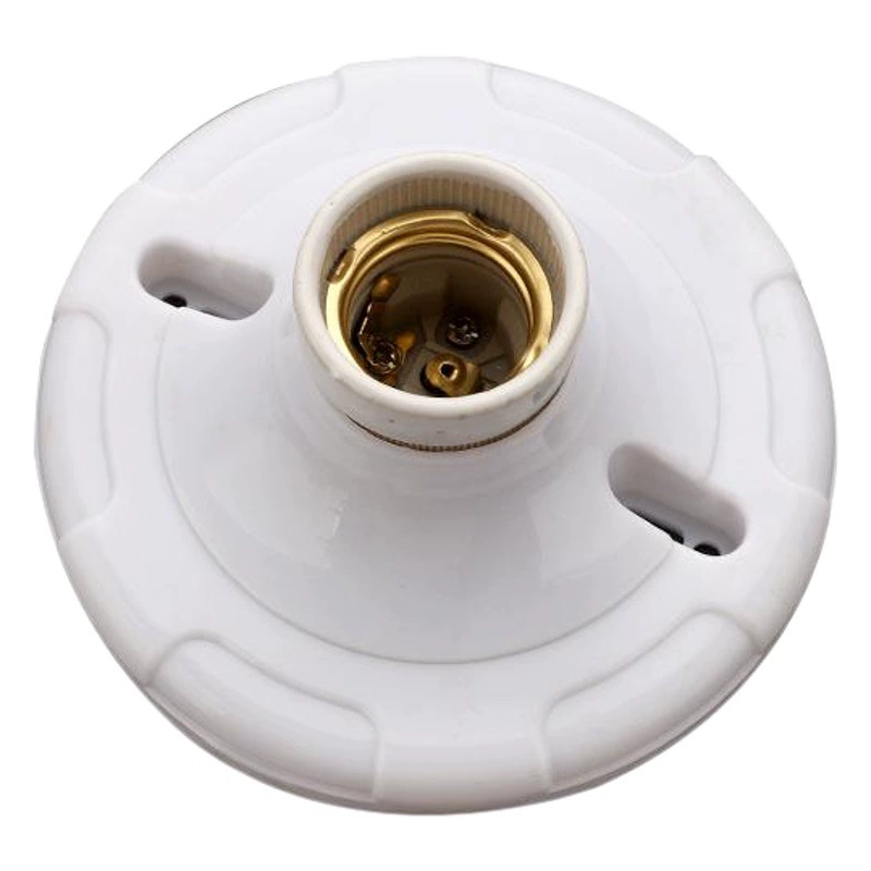 Винтовой патрон E27 открытого монтажа 86-образный термостойкий винт 80/120/115 мм круглый керамический патрон лампы