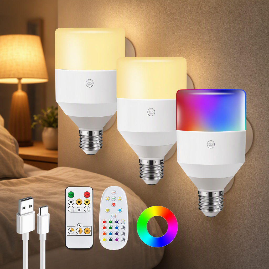 LED magnetic bulb