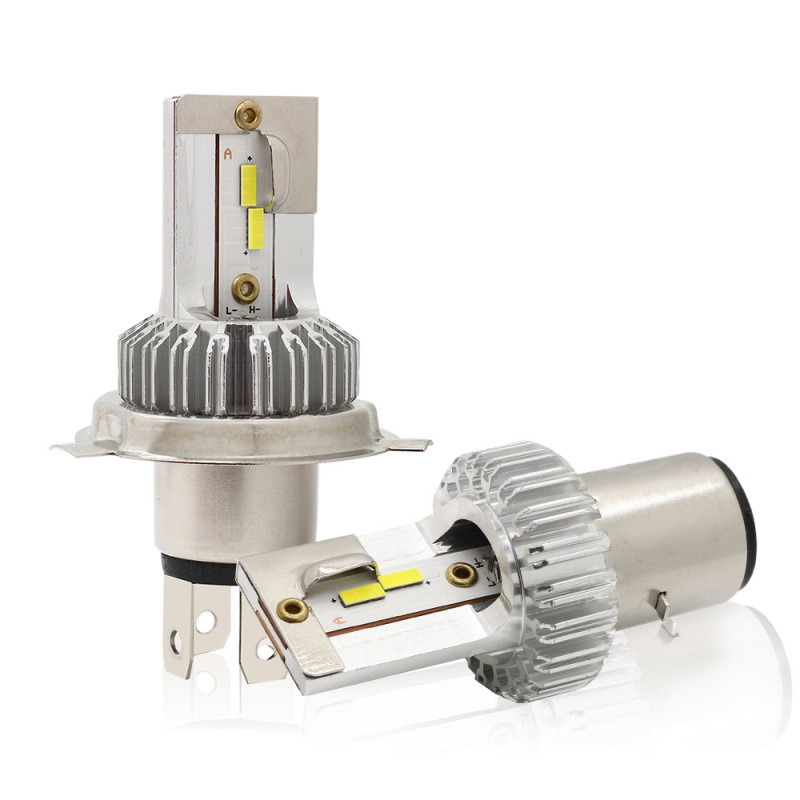 Luz de motocicleta, faro LED de motocicleta, faro LED de automóvil, foco de luz h4, luz alta, luz de vehículo eléctrico, luz de cerca