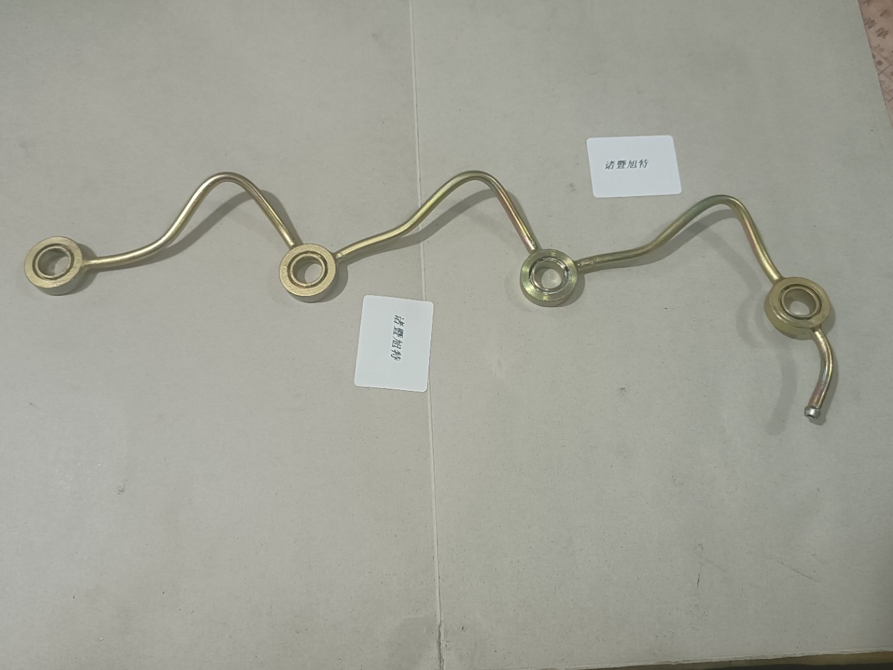 Toyota forklift engine oil pipe 23760-54011 color zinc return pipe? 2L 3L 2L-TE iron pipe 5m