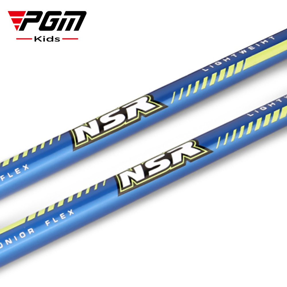 Gậy golf trẻ em PGM NSR Junior gậy sắt 7, thép không gỉ, tay carbon nhẹ — Trắng hồng (95-115cm), Trắng hồng (115-135cm), Trắng hồng (135-155cm), Xanh lam (95-115cm)