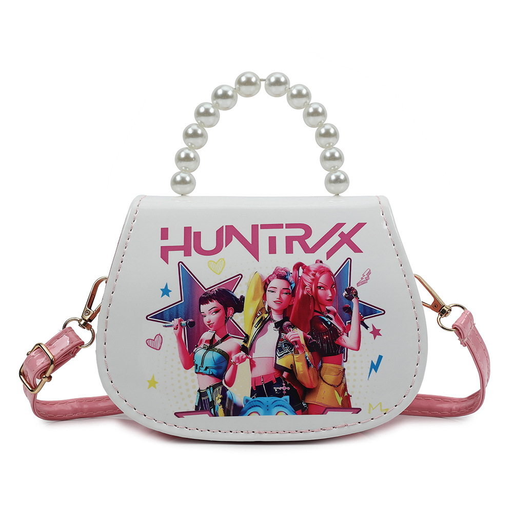 New Style Kidsren's Bag, Export Korean Version Kpop Girl Group Storage Bag, Fashionable and Cute Shoulder Bag, Portable Casual Handbag