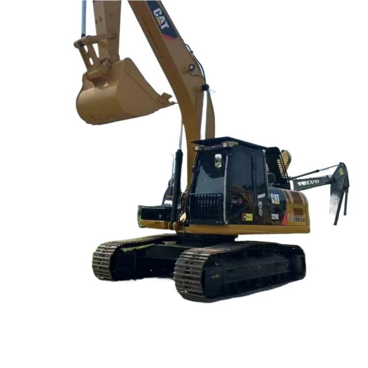 Excavadora CAT329D2 de segunda mano, excavadora grande 290, todo el vehículo está en su lugar, adecuado para el comercio exterior. image 6