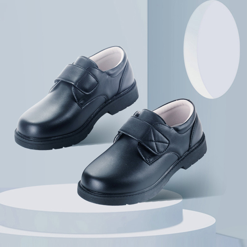 Children's Performance Shoes White Student Shoes Etiquette Flower Girl Shoes British Style Spring & Fall Women's Black Boys' Small Leather Shoes