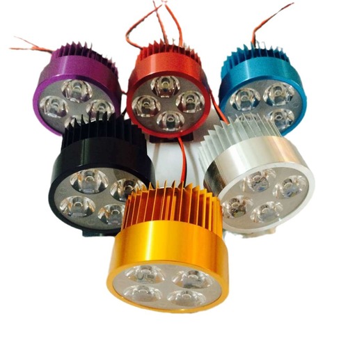 Manufacturer's Electric Bike Spotlights Motorcycle Lights LED Headlights External Spotlights 6-LED 9-LED Increase Brightness Retrofit Spotlights