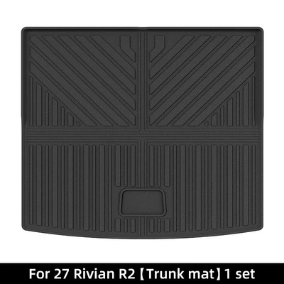 Suitable for 2027 Rivian Modelə uyğun ayaqaltı - 27-models-of-rivian-r2-trunk-mats-no-holes21-upgraded-version