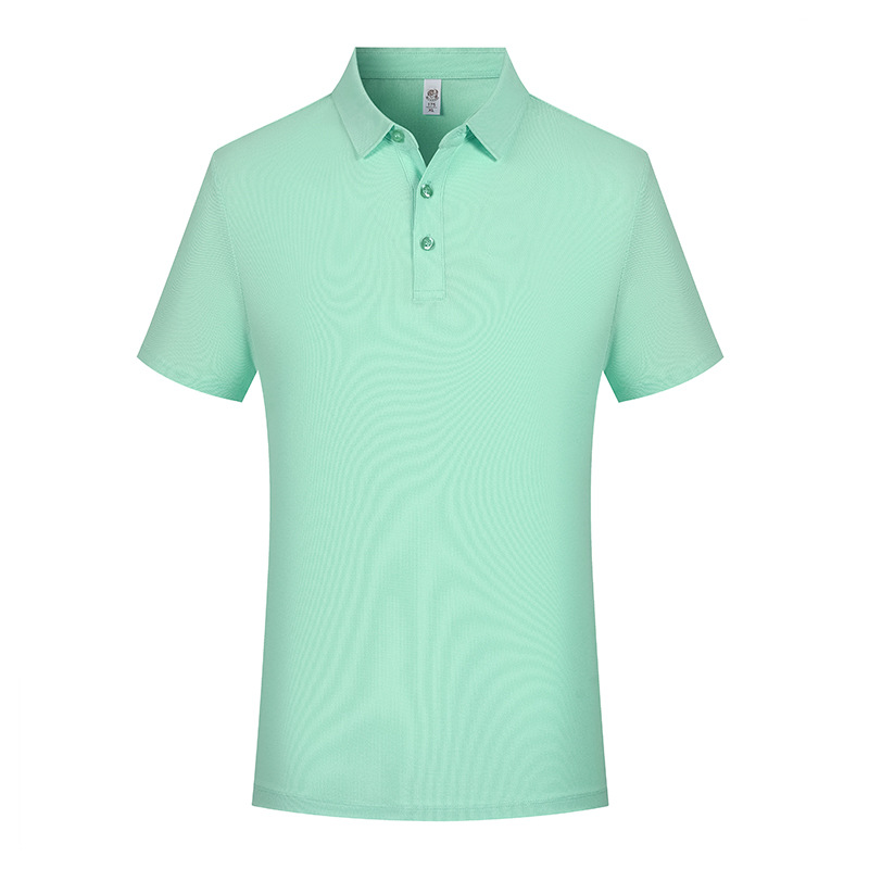 7A antibacteriano solona fría goma de compresión de verano de manga corta polo de hombre ropa de trabajo polo logotipo personalizado