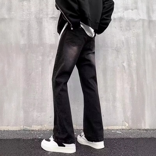 Men's Summer New Trend American Vibe Retro Straight Leg Wide Leg Pants