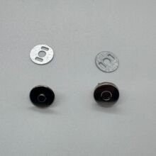8mm10mm双脚磁吸母扣超强磁力可导电耐盐雾磁扣 EM按摩仪磁钮磁扣