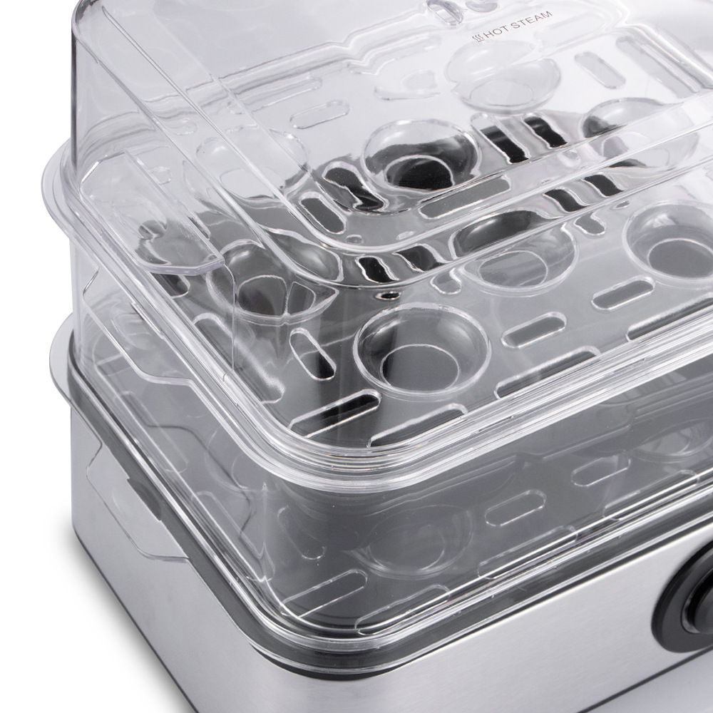 AKANE - Cucina automatica standard europea per uso domestico, multifunzione con doppio strato per la cottura a vapore e la preparazione di uova alla coque._voghion.com