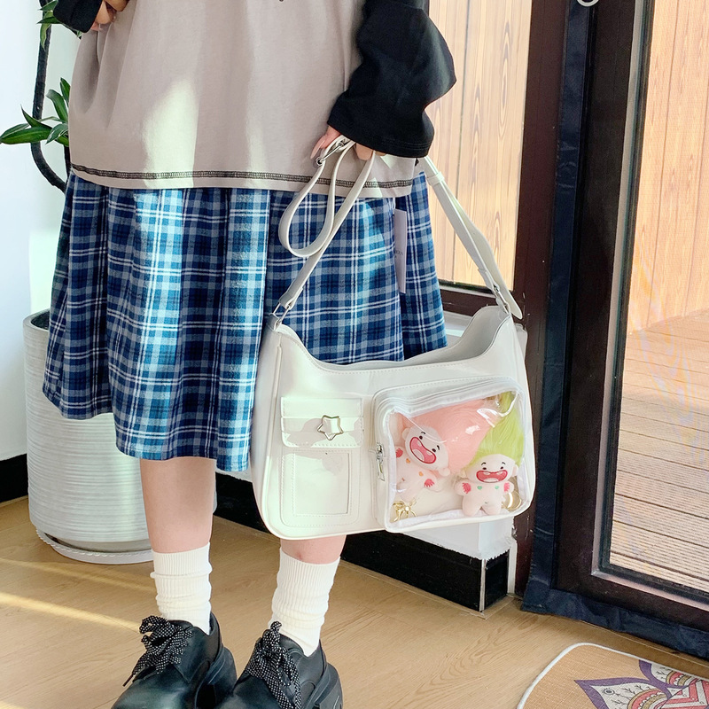 二次元娃痛包小卡版小众设计感小食量单肩斜挎高品质通勤日常包包|undefined