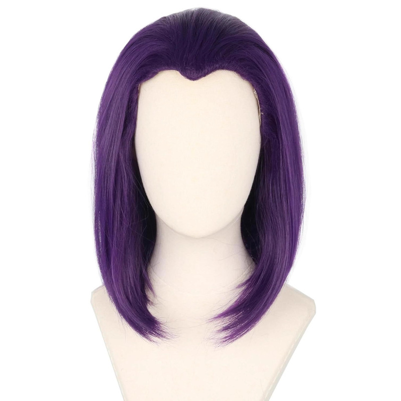 Cos Wig Raven Raven Rachel Rose Beauty Tip Purple Reverse Anime New Wig Factory
