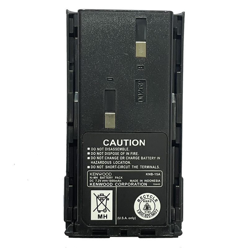 Aplicable a Kenwood Jianwu TK3107 TK2107 TK278 TK378G KNB-15A de batería walkie-talkie