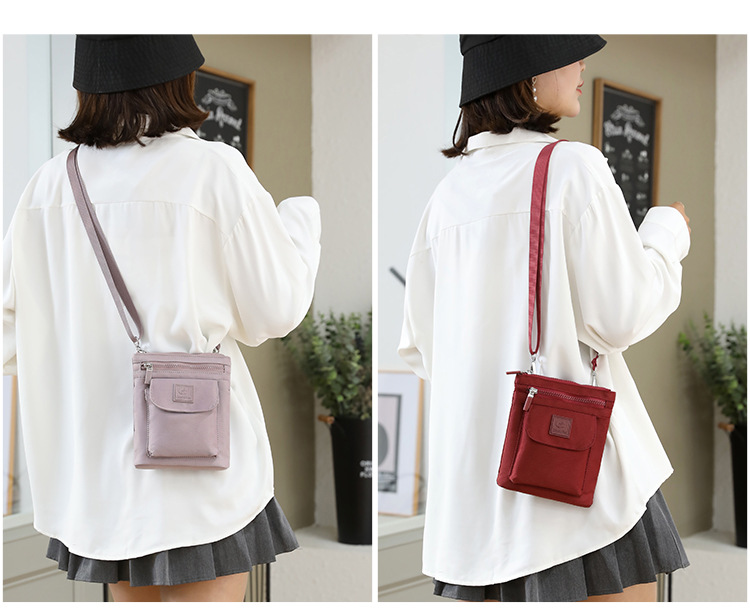 A new minimalist crossbody bag for women, a streetwear portable crossbody bag, water-resistant phone bag and waist bag undefined