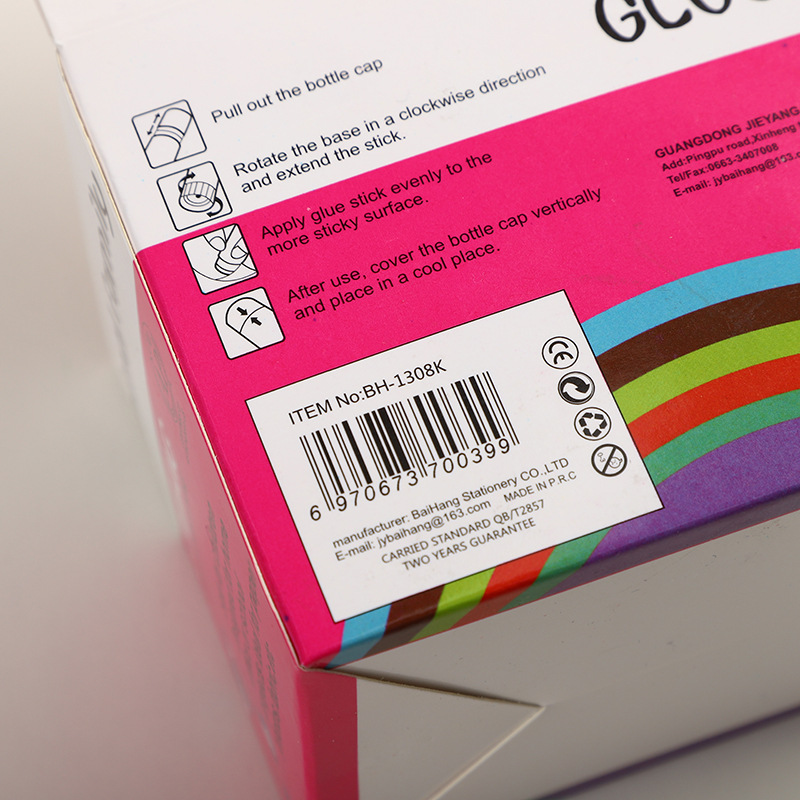 Wholesale of cartoon handmade solid glue, high-viscosity and strong office stationery, creative glue sticks for primary school students, and children's glue sticks detail image 6