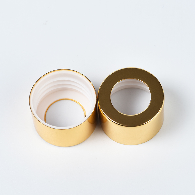 Tapa de aluminio para aromaterapia, tapa para botella de perfume, tapa con gotero, botella dispensadora de aceites esenciales, tapa para botella de cosméticos image 6