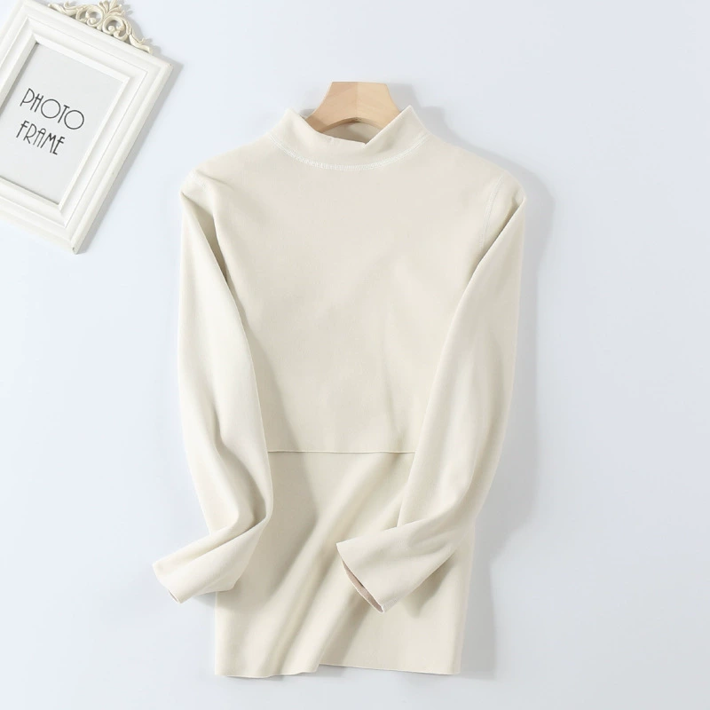 Послеродовое кормление с высоким воротником