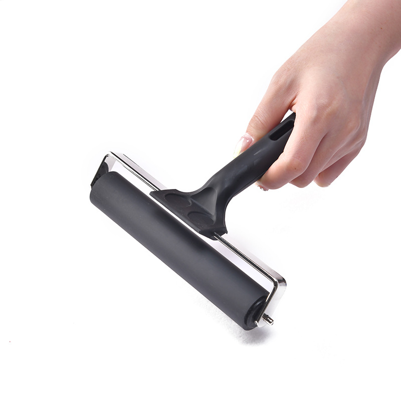 Rodillo de Impresión para Venta al por Mayor Transfronteriza, Rodillo de Goma de 6 cm de Ancho, Rodillo de Tinta de Impresión de Pintura de Látex de 10 cm de Ancho, Rodillo de Goma para Pigmentos