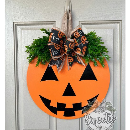 Nuevos productos transfronterizos de Halloween Navidad placa de decoración de madera artesanía colgante colgante de patio