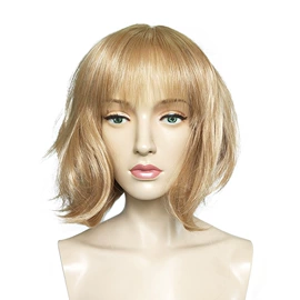 假发长卷发;其他假发;长直发假发