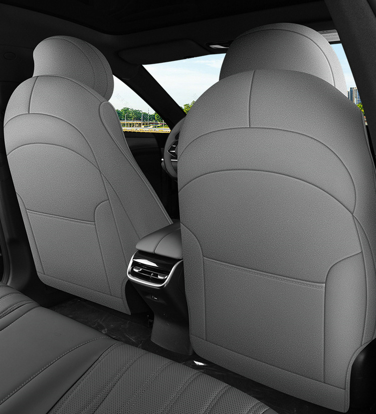 Changan Qiyuan A07 Special Car Seat Cover, Four-Season Universal Seat Cushion, Suede Leather Seat Cushion, Ventilated and Breathable Seat Cover