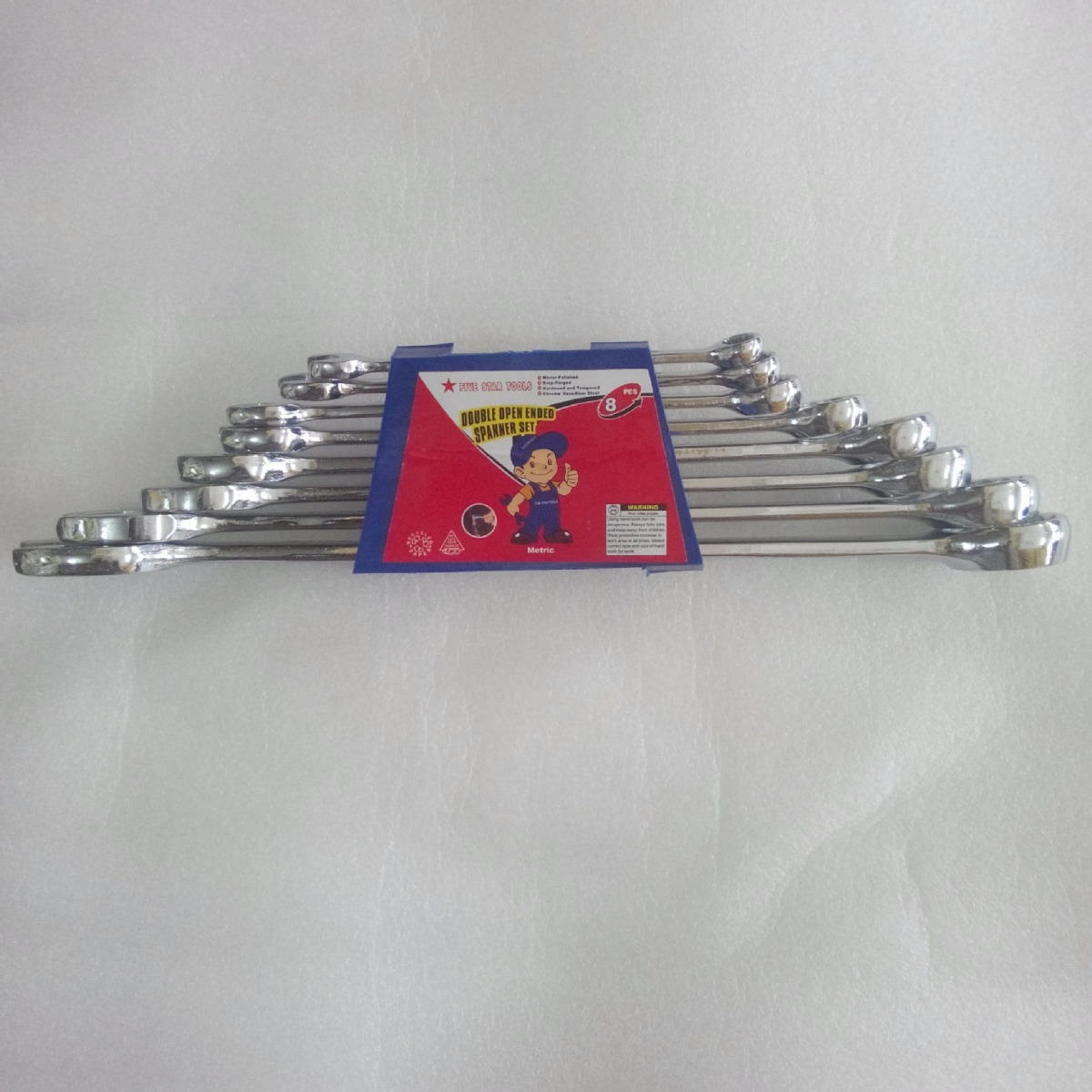 厂家生产MIDDLY镜面两用扳手 8件套呆梅扳手 梅开扳手