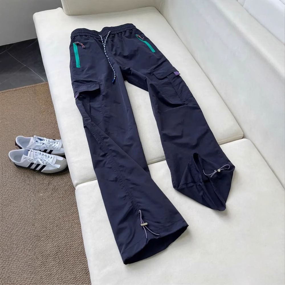 Navy Blue Softshell Jacket Men's Autumn Waterproof Quick-Dry Paratrooper Cargo Pants Mountain Outdoor Hiking Climbing Pants