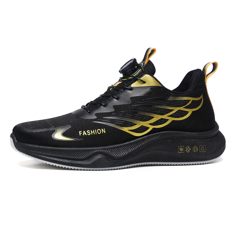 Zapatos de hombre de verano nuevos zapatos de deporte casuales transpirables botones de moda moda universal zapatos de correr de estudiantes ligeros