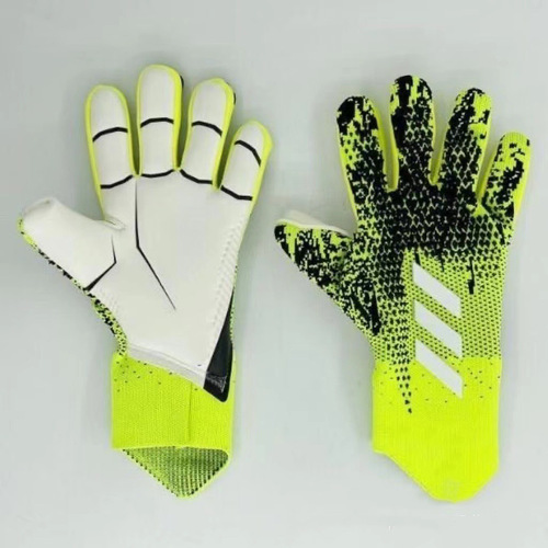 New style football goalkeeper gloves thickened non-slip latex wear-resistant goalkeeper fingerless goalkeeper gloves