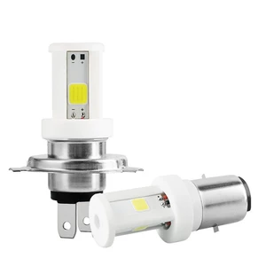 Motosiklet LED Fənəri Yüksək/Aşağı Şüa COB Tək/İkiqat Sancaq S2 Elektrikli Nəqliyyat Vasitəsi İşığı H4
