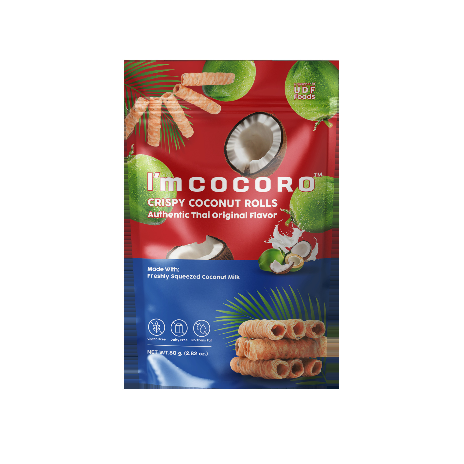 이코코로 코코넛롤 [오리지널맛] 80g