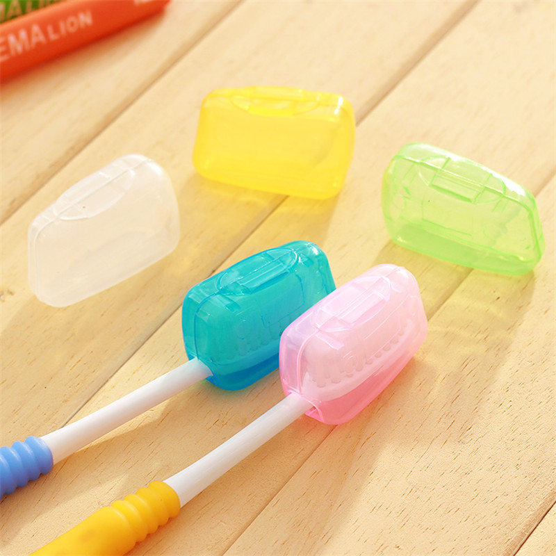 Portátil cubierta de cepillo de dientes viaje portátil lavado caja de cepillo de dientes cubierta de cabeza de cepillo de dientes fabricante de regalo