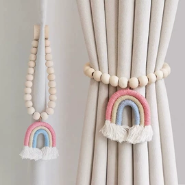 窗帘绑带;窗帘配件;流苏、穗