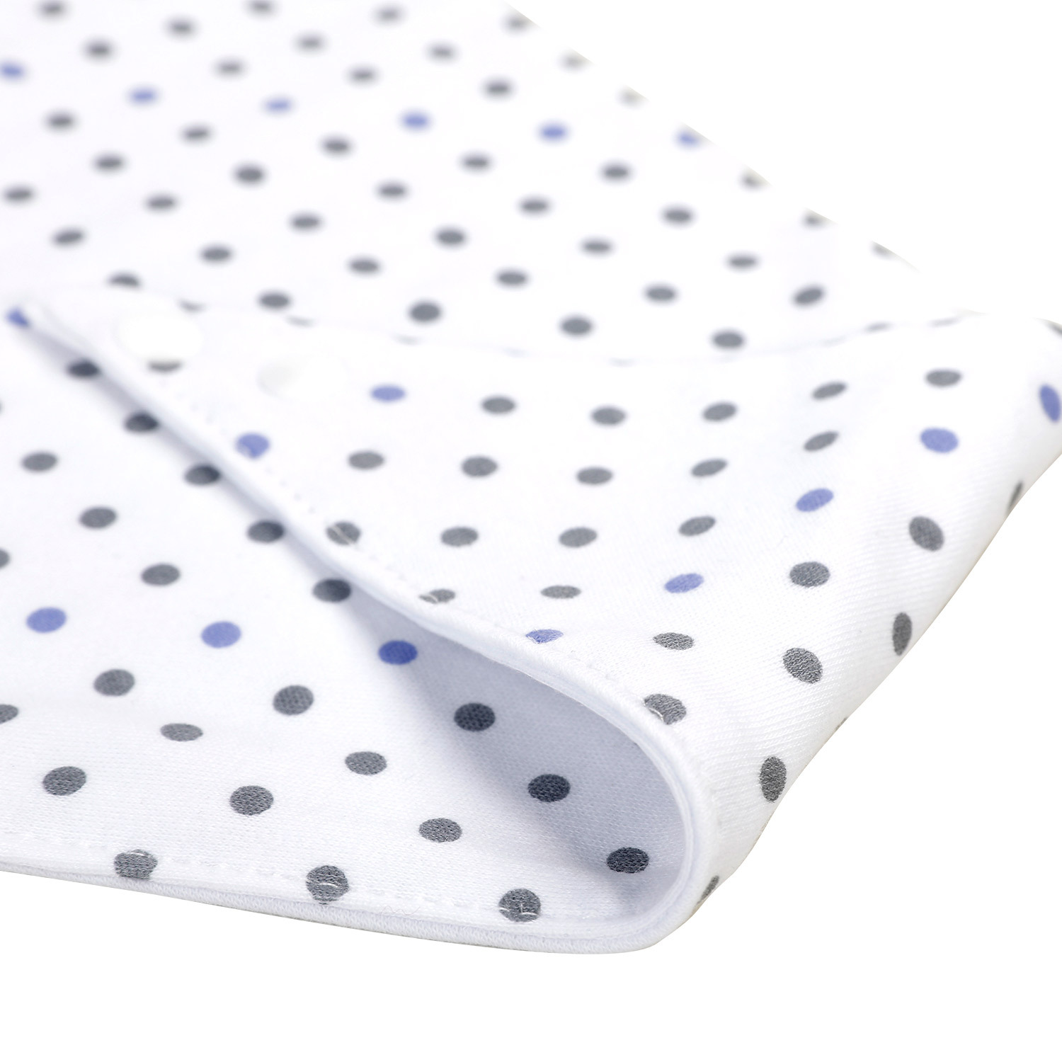 Children's cotton universal solid color eating bib for new born