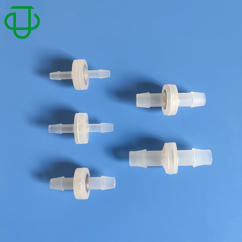 集优品质PP塑料加装弹簧隔膜式止回单向阀止水止逆阀