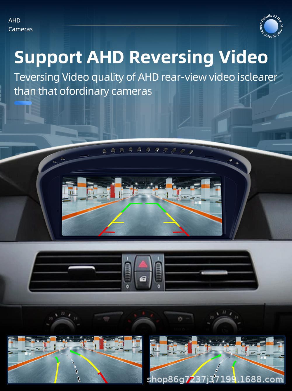 9.3inch Suitable for Bmw 5 Series E60 E90 Android Reversing Camera Car Navigation Gps All-In-One Device Carplay