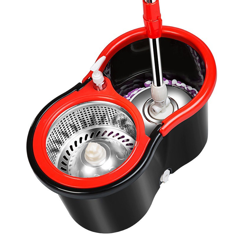 Mop cubo giratorio MOP varilla universal doble unidad fregona mano-libre lavado fregona buena fregona una red de fregona venta al por mayor