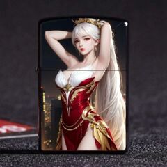 王者榮耀煤油打火機動漫創意打火機廠家批發接訂單防風金屬打火機