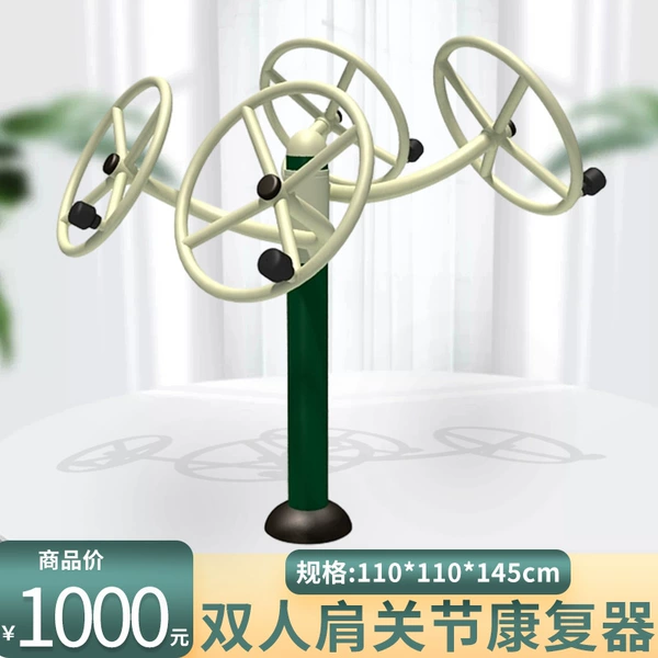 Double shoulder joint rehabilitation device