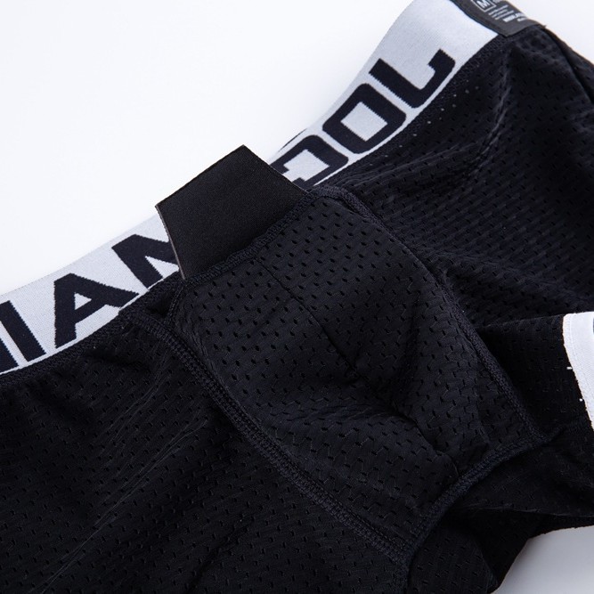 JOCKMAIL nuevo frontal de malla convexa espalda cadera-Levantamiento de los hombres calzoncillos de boxeador acolchado esponja cadera-Levantamiento de cadera boxeador