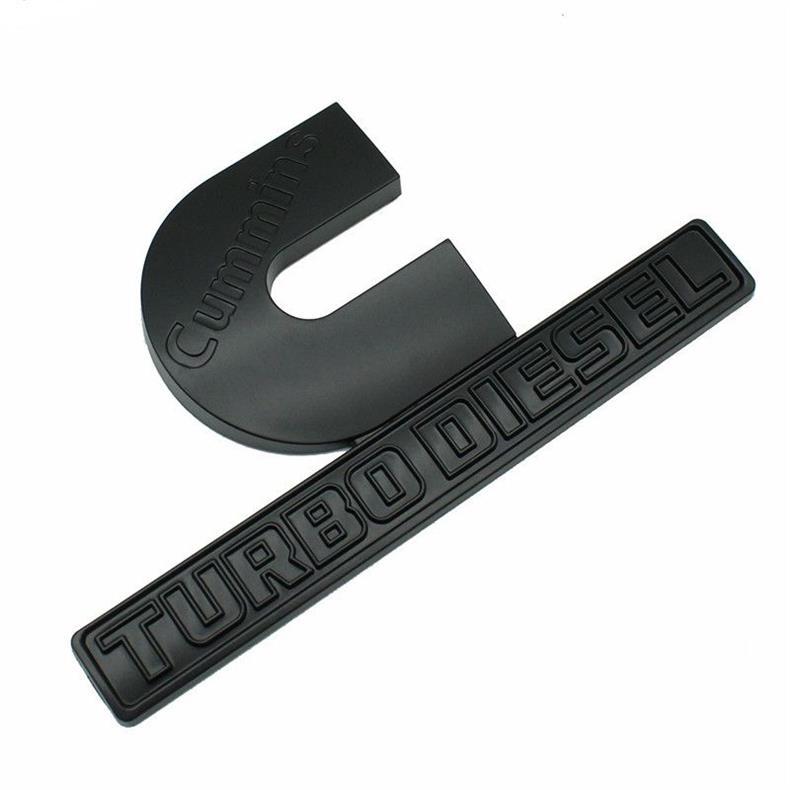 Suitable for Dodge pickup CUMMINS logo RAM 1500 2500 pickup sticker ABS modified side label