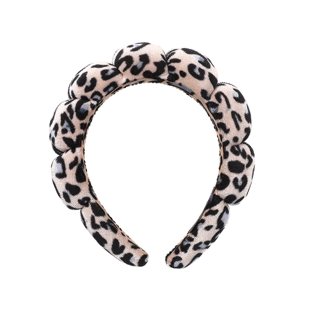 Diadema esponjosa de toalla estilo twist coreano para mujer, de alta gama, para elevar la coronilla, ideal para maquillaje, spa o lavado de cara. image 66